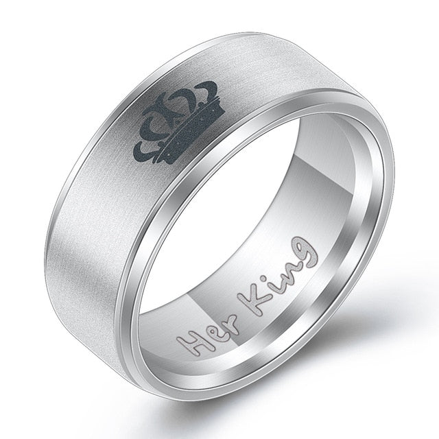 Silver Color Simple Design Ring