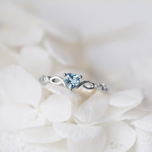 New Trendy Crystal Engagement Rings For Women - Shopeasywear