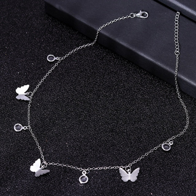 Gold Silver Color Chain Necklaces - Shopeasywear