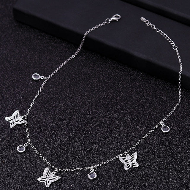Gold Silver Color Chain Necklaces - Shopeasywear