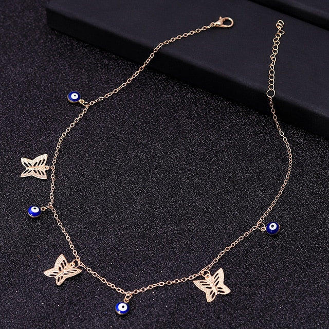 Gold Silver Color Chain Necklaces - Shopeasywear