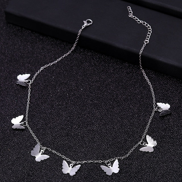 Gold Silver Color Chain Necklaces - Shopeasywear
