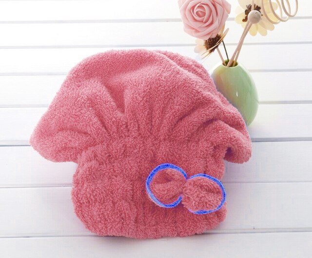 Hairdressing Textile microfiber hair turban - Shopeasywear