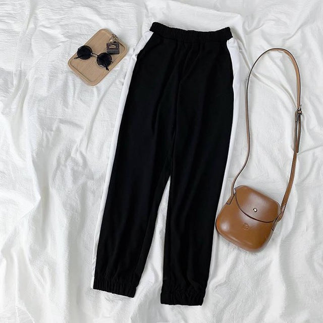 Fashion Casual Sports Harajuku Style Two-piece Suit Women Tops - Shopeasywear