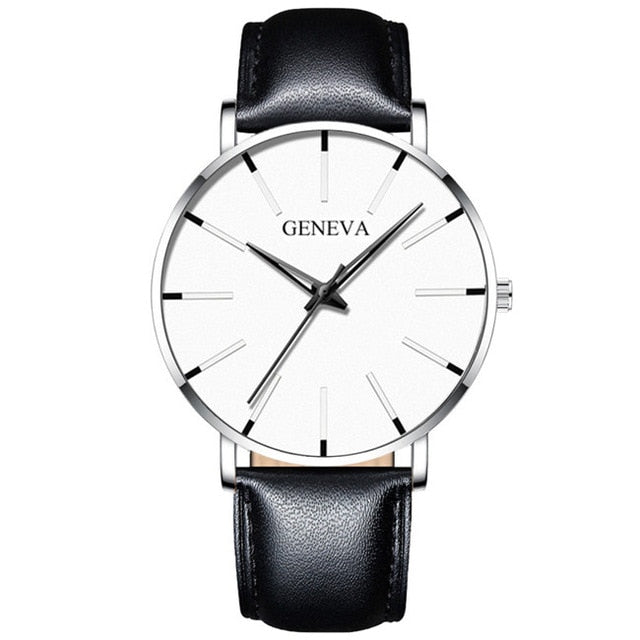 Reloj Hombre 2020 Mens Minimalist Watches Ultra Thin Mesh Belt Watch Luxury Men's Watch Business Casual Quartz Wristwatch - Shopeasywear