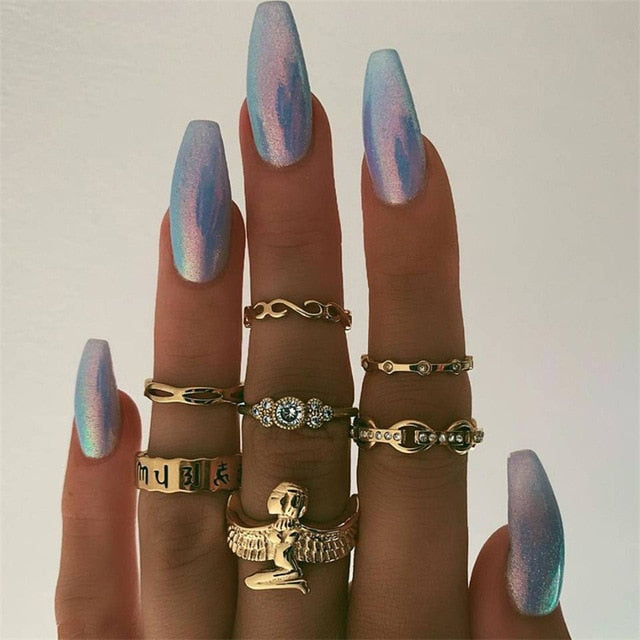 15 Pcs/set Ring Set For Women - Shopeasywear