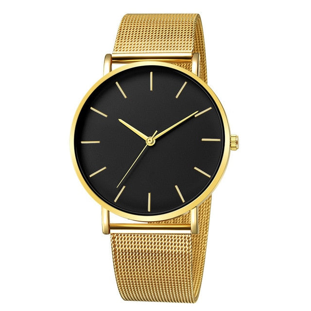 Luxury Women Watch Mesh Stainless Steel Bracelet Casual Quartz Wrist Watch Women Watches Clock reloj mujer relogio feminino - Shopeasywear