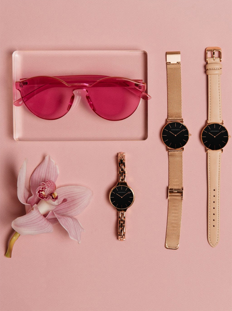 Simple Waterproof Rose Watch - Shopeasywear