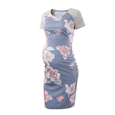 3pcs Women's Side Ruched Maternity Clothes