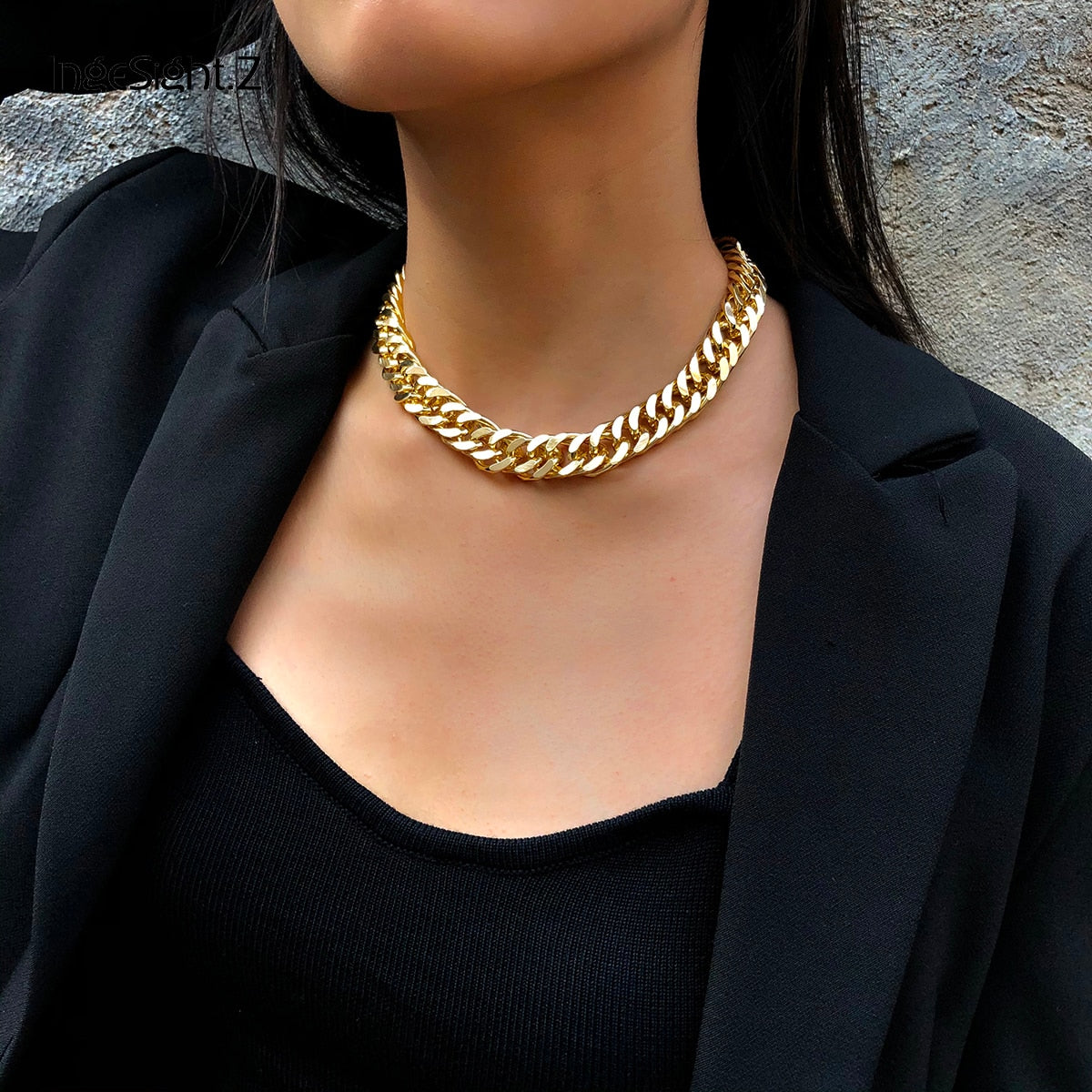 Short Choker Necklace Men - Shopeasywear