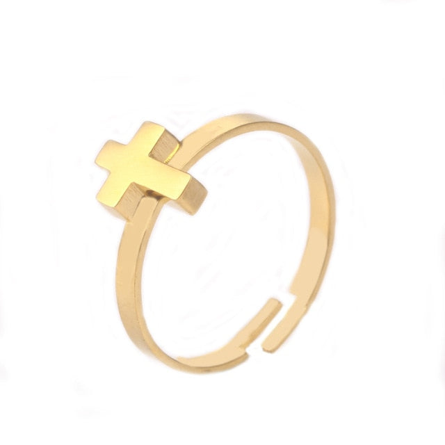 Clover Feather lightning Heart Rings For Women - Shopeasywear