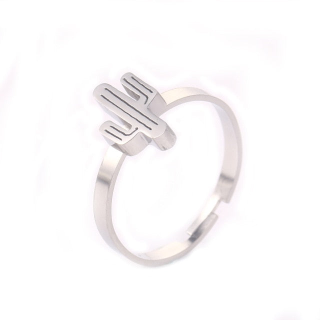 Clover Feather lightning Heart Rings For Women - Shopeasywear