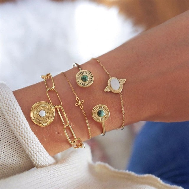 Sun Pattern Women Bracelets