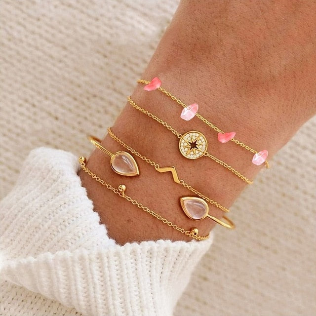 Sun Pattern Women Bracelets