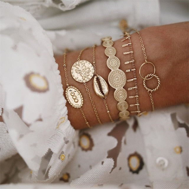 Sun Pattern Women Bracelets