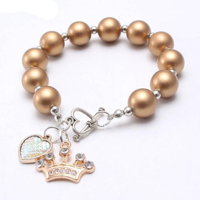Mixed Girls Baby Beads Bracelets Bangles - Shopeasywear