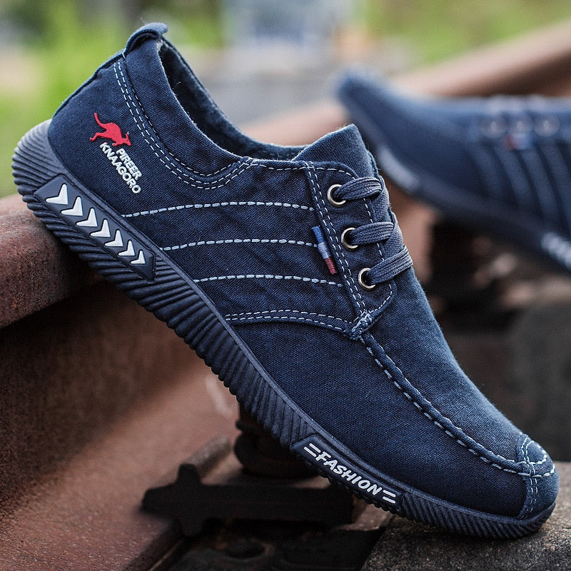 spring men canvas shoes