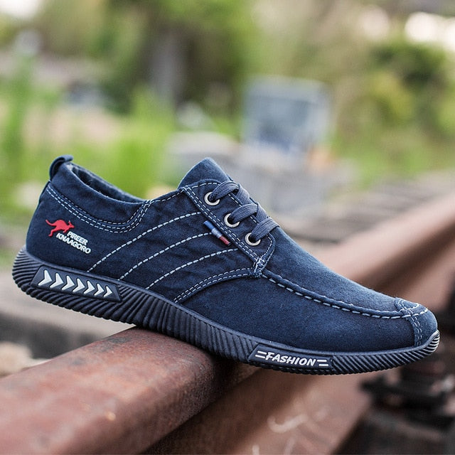 spring men canvas shoes