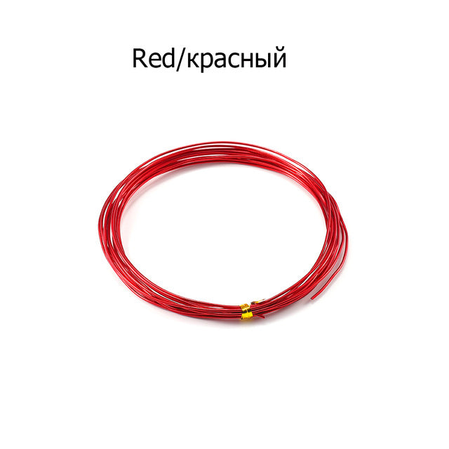 2-10M/Roll Soft Anadized Metal Aluminum Wire - Shopeasywear