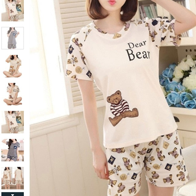 New Women Pajamas Suits