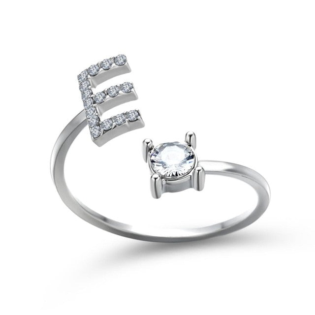 26 Initial Letter Ring - Shopeasywear