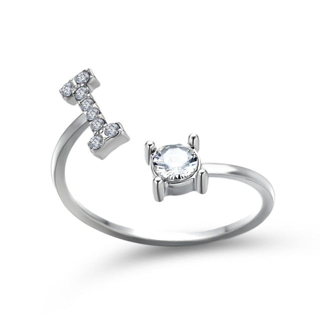 26 Initial Letter Ring - Shopeasywear