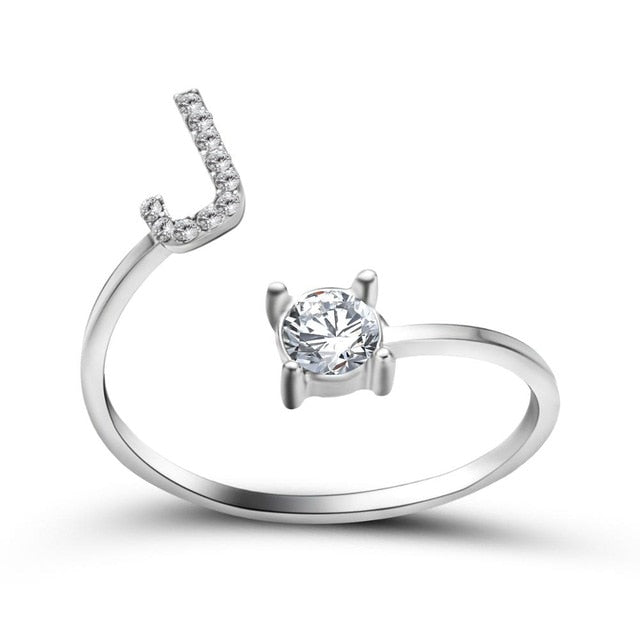 26 Initial Letter Ring - Shopeasywear
