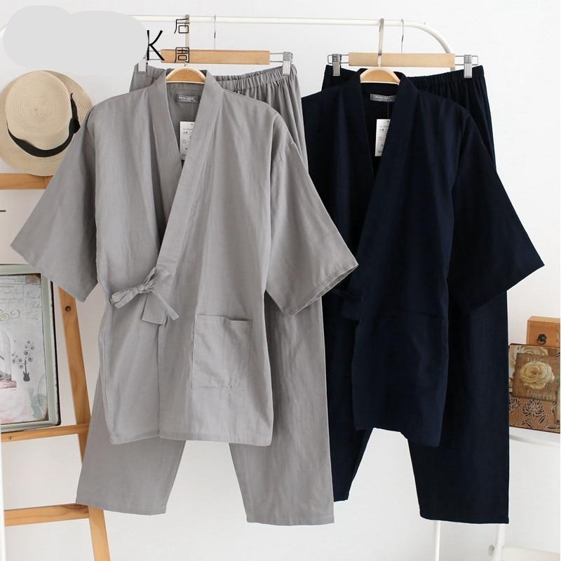 Japanese Kimono Men Pajama Set