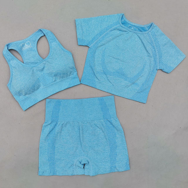 5Pcs Women Vital Seamless Yoga Set - Jeglowstore