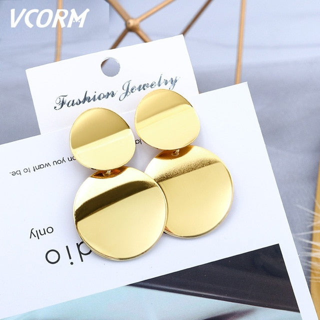Korean Acrylic Earrings For Women