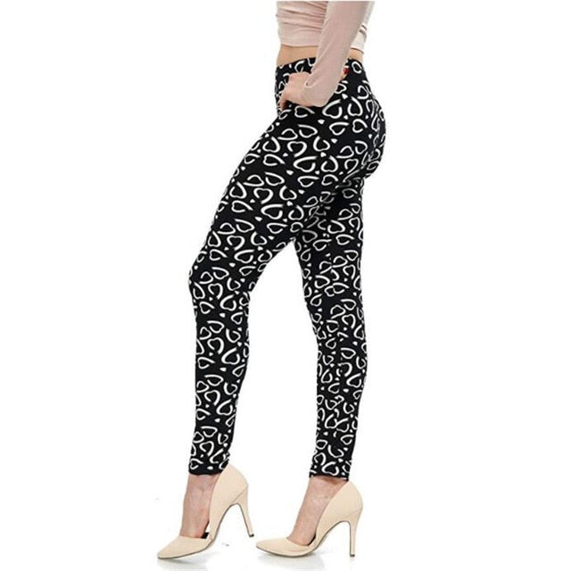 New 2020 Print Flower Leggings