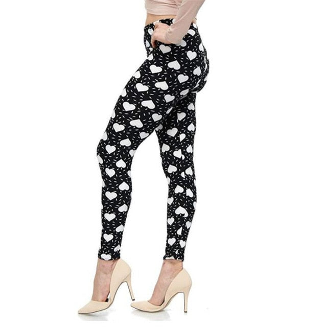 New 2020 Print Flower Leggings