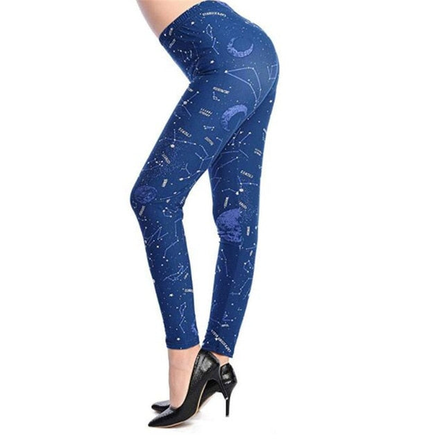 New 2020 Print Flower Leggings