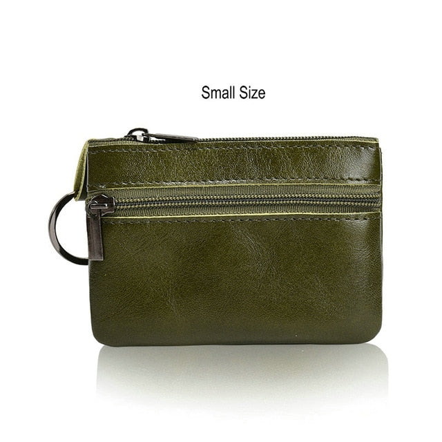 Crazy Horse Leather Coin Purse