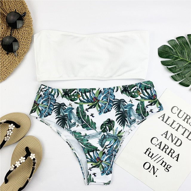Sexy Bandeau Bikini Set