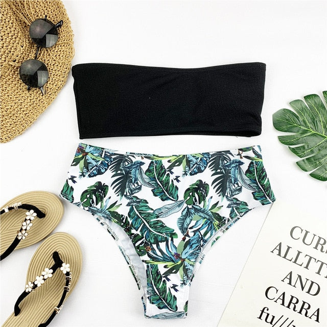 Sexy Bandeau Bikini Set