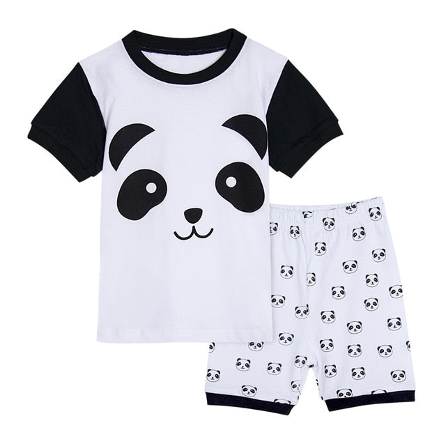 Dinosaur Football Sleepwear Set For Kids