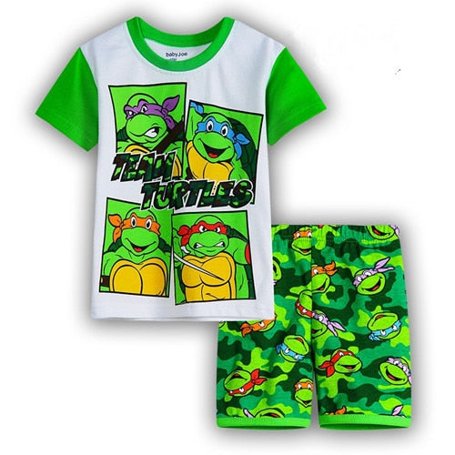Summer Short-sleeved Children's Pajamas
