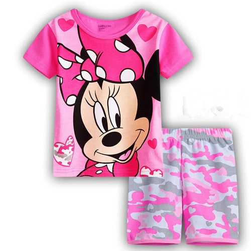 Summer Short-sleeved Children's Pajamas