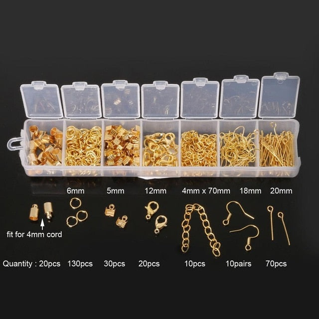 Mixed Jewelry Findings Material Beads