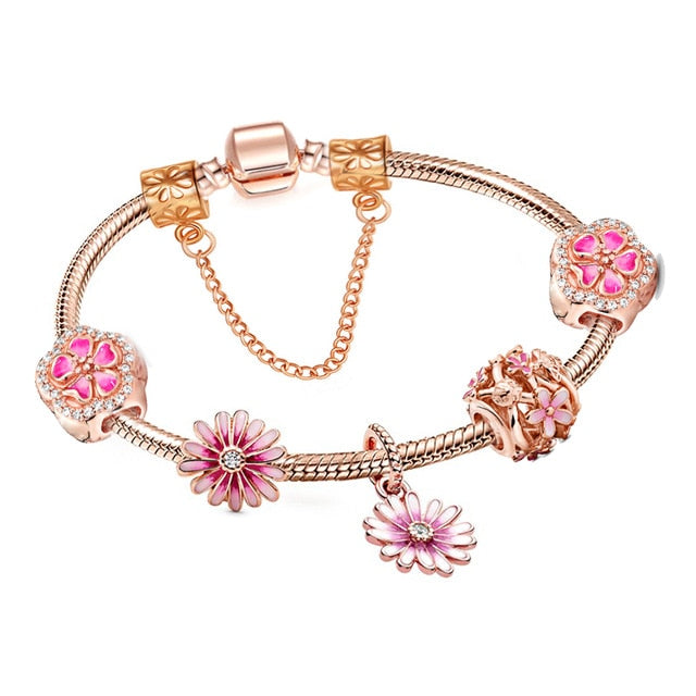Butterfly Charm Bracelet