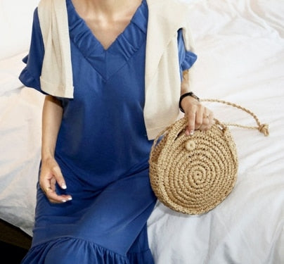 Handmade Woven Shoulder Bag