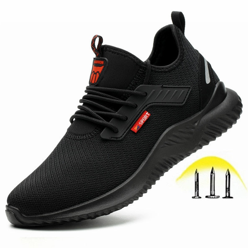 Work Shoes with Steel Toe
