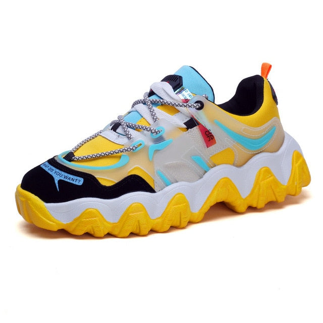 Lace-up Mesh Shoes