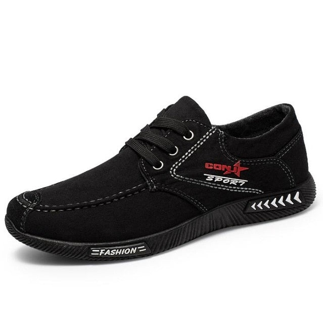 spring men canvas shoes