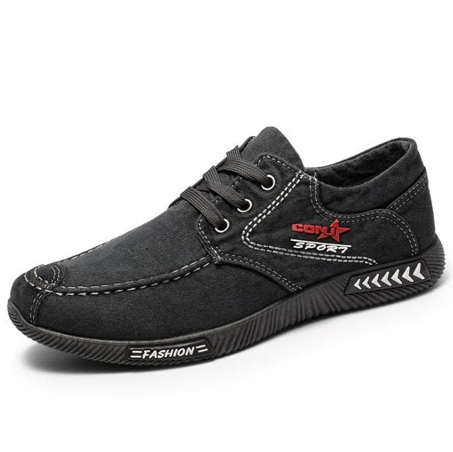 spring men canvas shoes