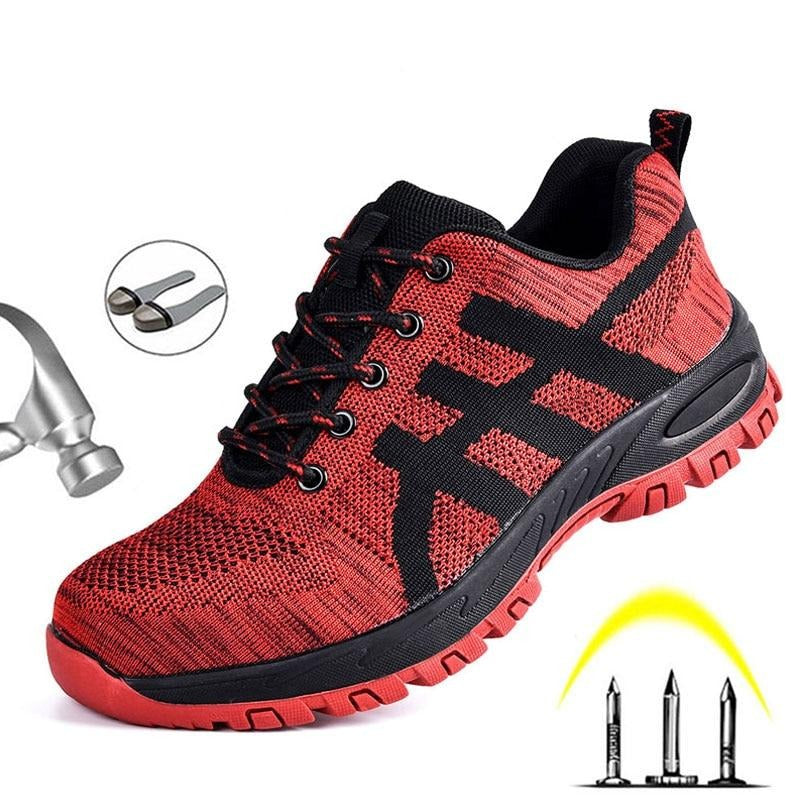 Unisex Air Mesh Work Boots