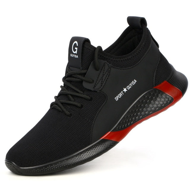 Breathable Men's Safety Shoes