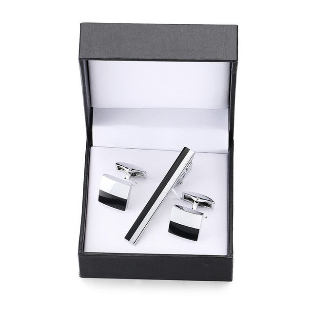Sax Boat Anchor Luxurious Crystal Tie Clip - Shopeasywear
