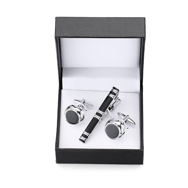 Sax Boat Anchor Luxurious Crystal Tie Clip - Shopeasywear